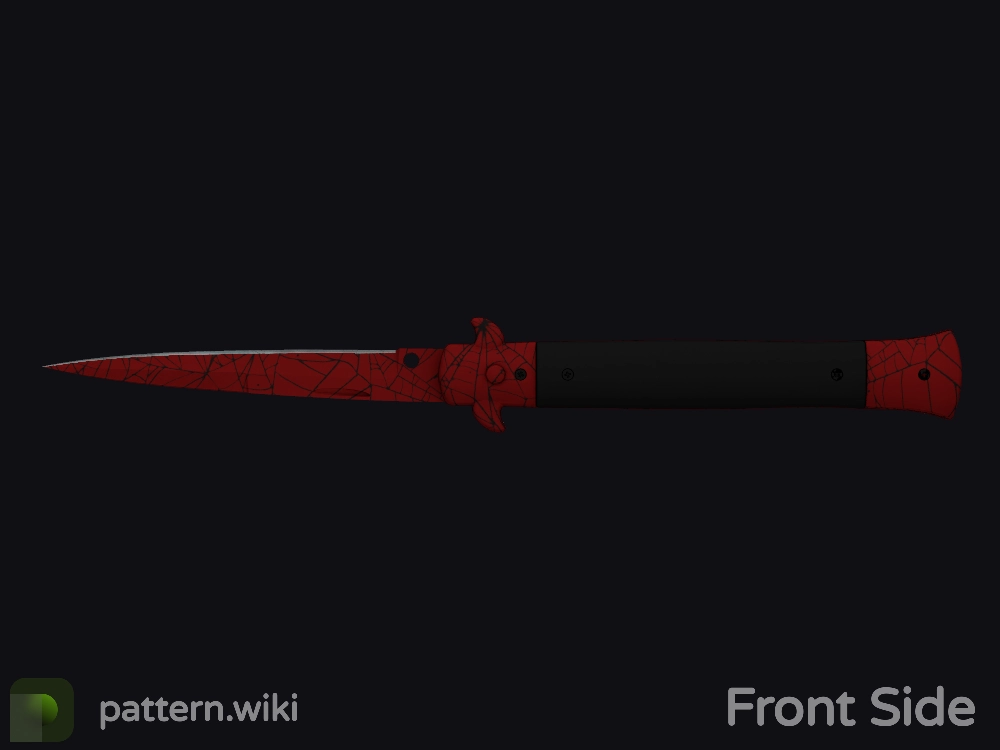 Stiletto Knife Crimson Web seed 190