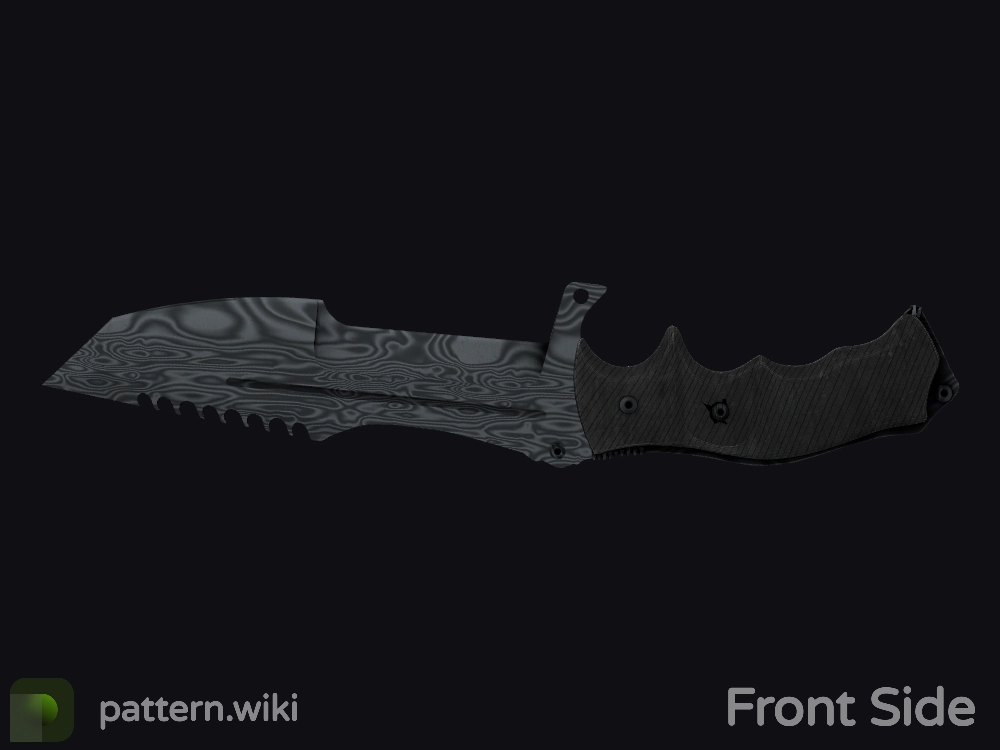 Huntsman Knife Damascus Steel seed 748