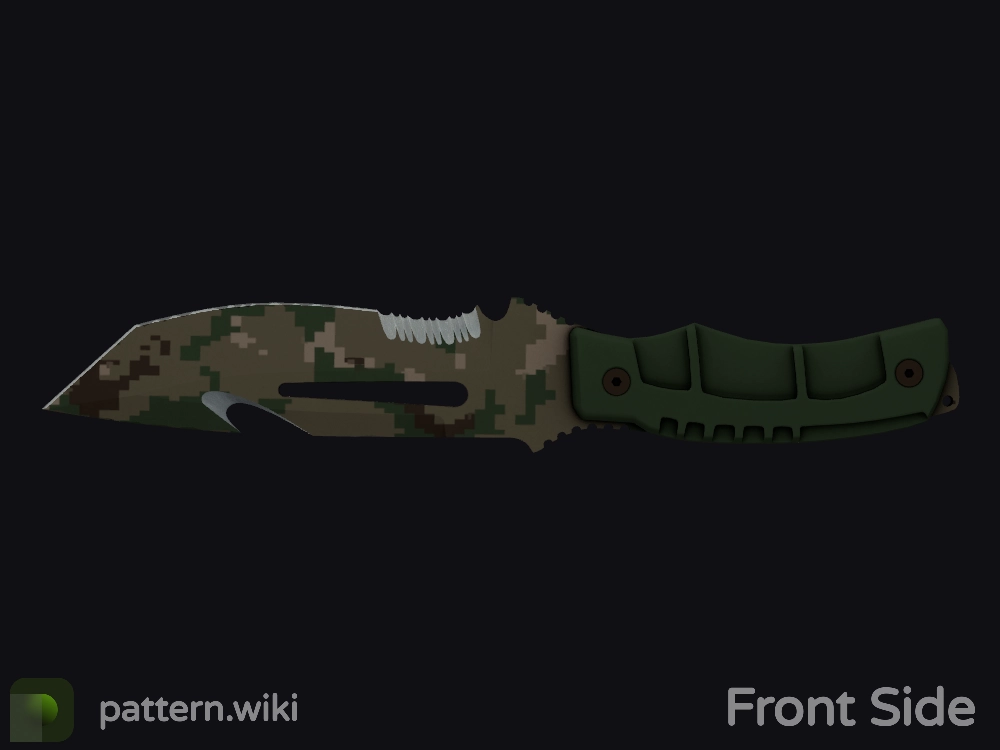 Survival Knife Forest DDPAT seed 225