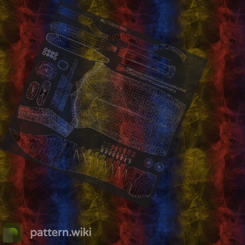 Bowie Knife Marble Fade seed 817 pattern template