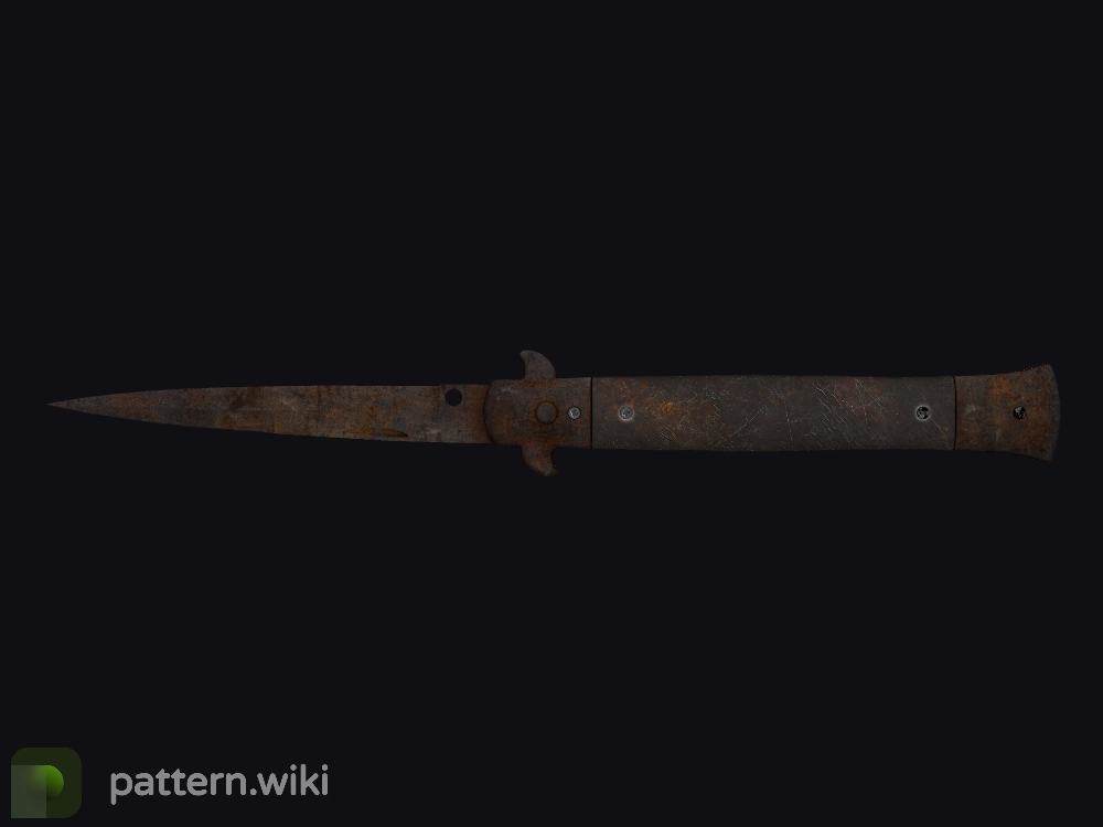 Stiletto Knife Rust Coat seed 134