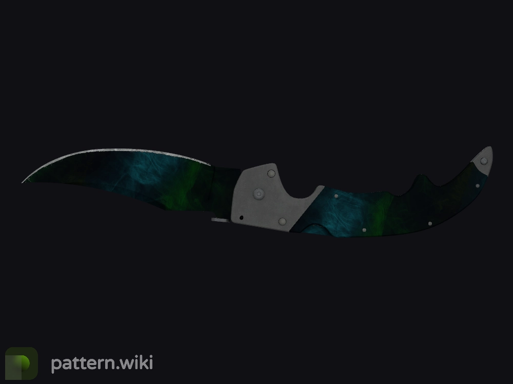 Falchion Knife Gamma Doppler seed 551