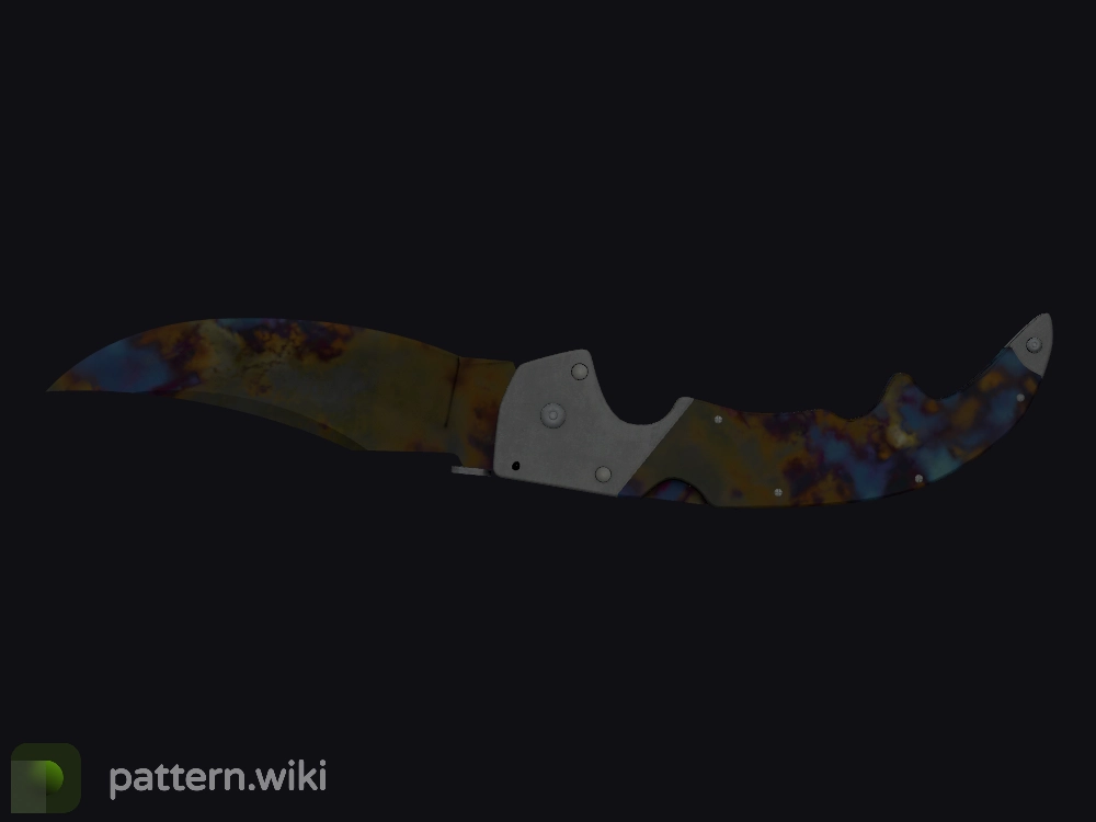 Falchion Knife Case Hardened seed 992