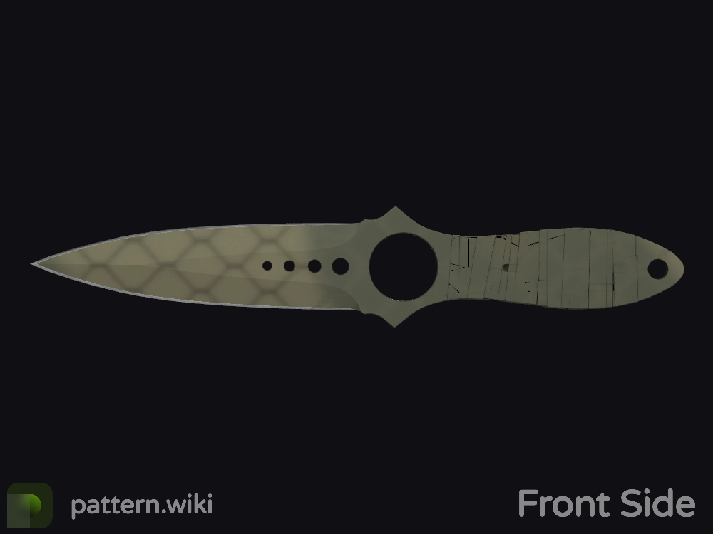 Skeleton Knife Safari Mesh seed 327