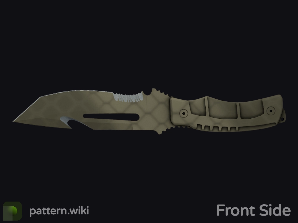 Survival Knife Safari Mesh seed 692