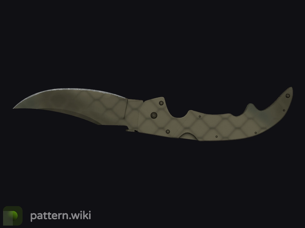 Falchion Knife Safari Mesh seed 135