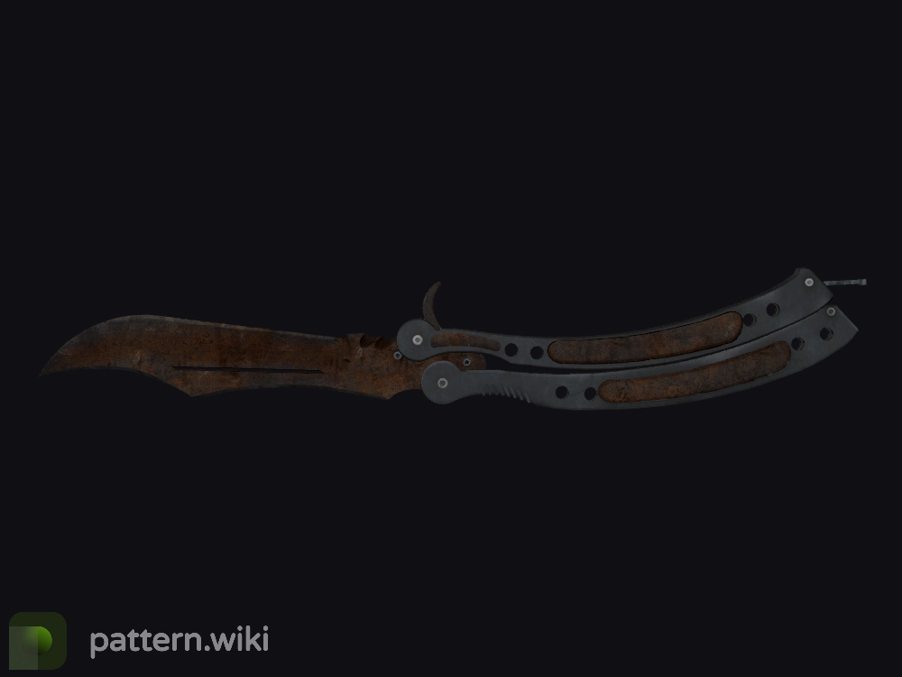 Butterfly Knife Rust Coat seed 548