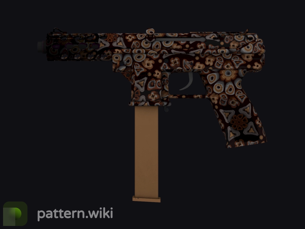 Tec-9 Orange Murano seed 545