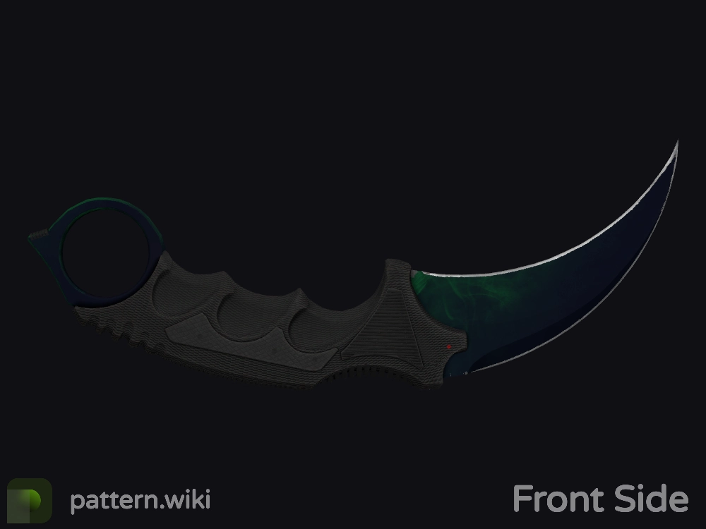 Karambit Gamma Doppler seed 637