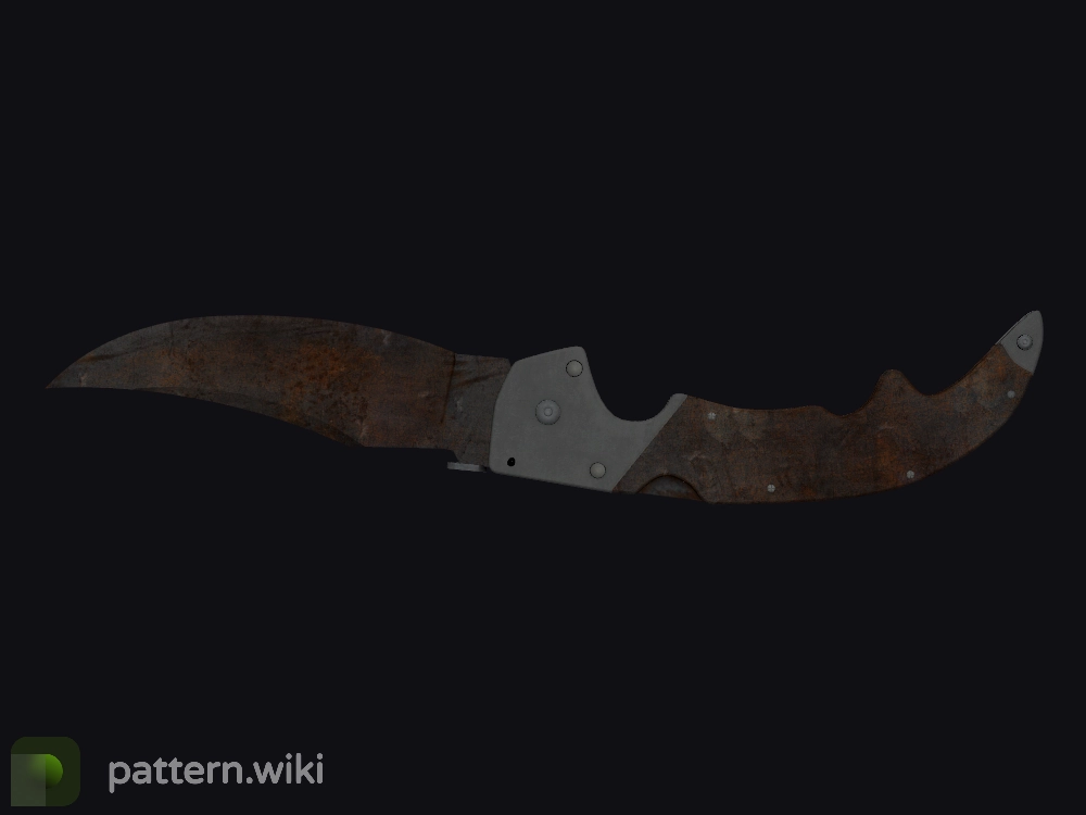 Falchion Knife Rust Coat seed 82