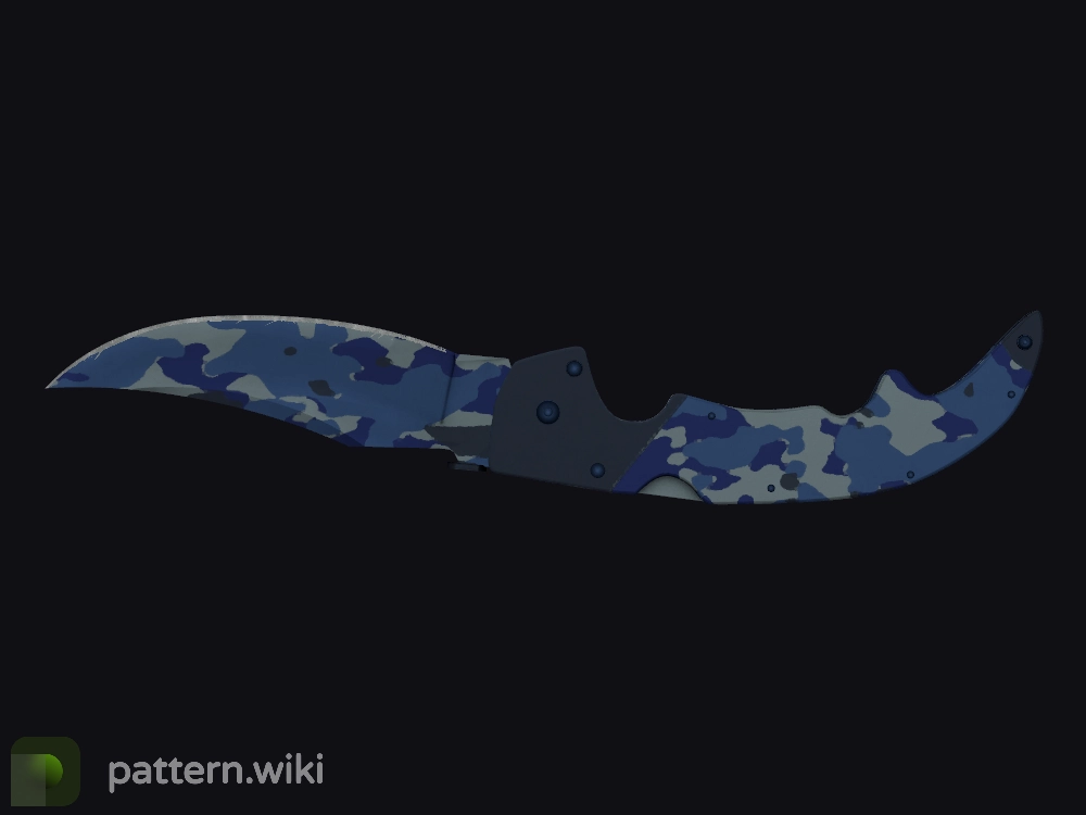 Falchion Knife Bright Water seed 386