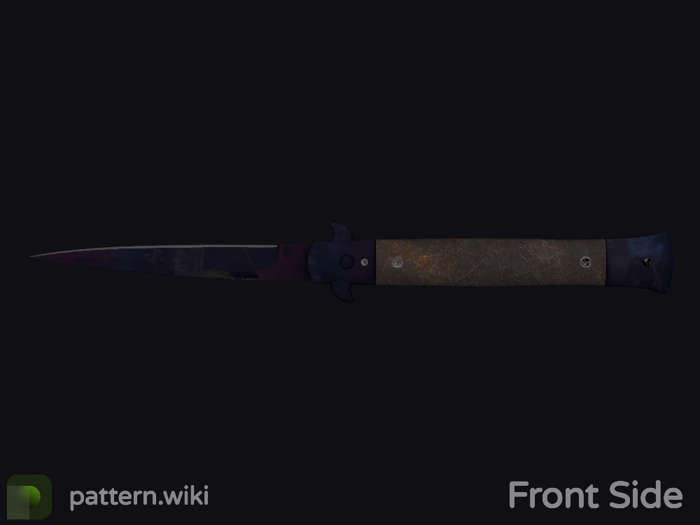 Stiletto Knife Doppler seed 886