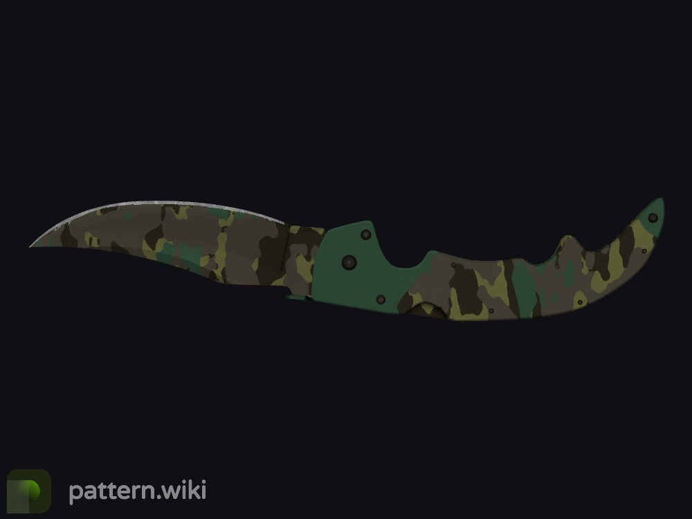Falchion Knife Boreal Forest seed 532