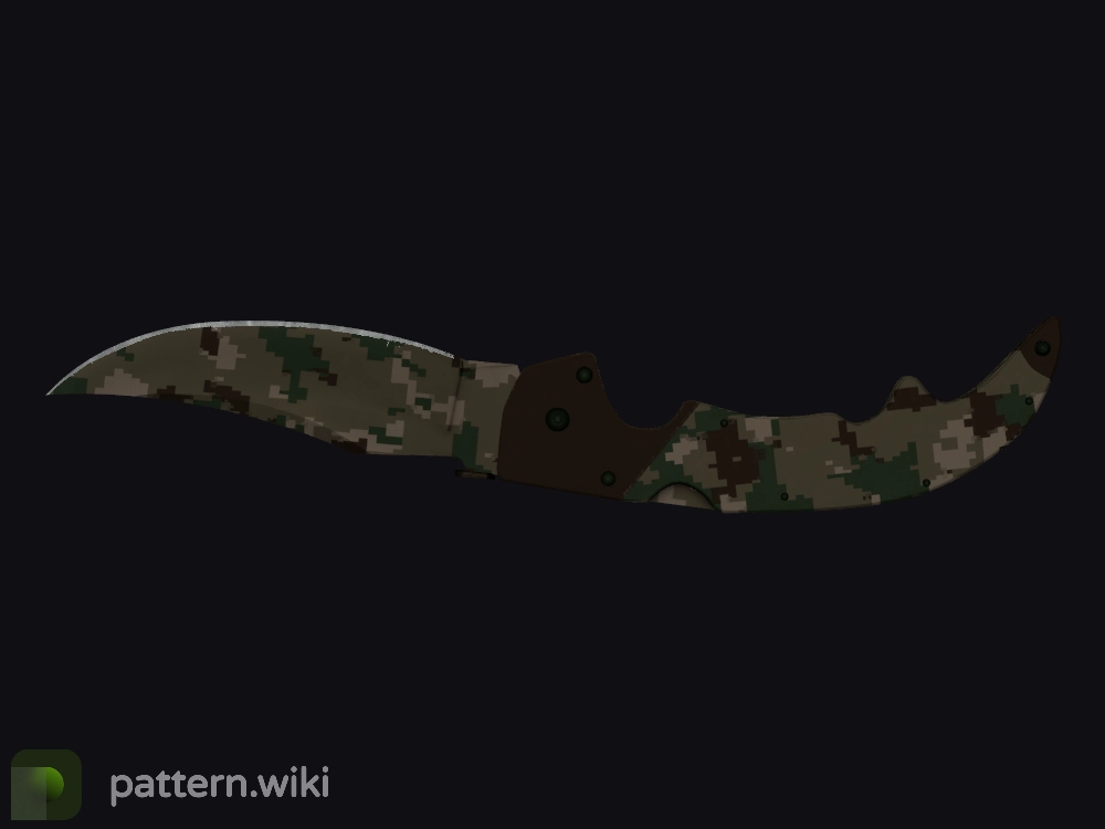 Falchion Knife Forest DDPAT seed 419