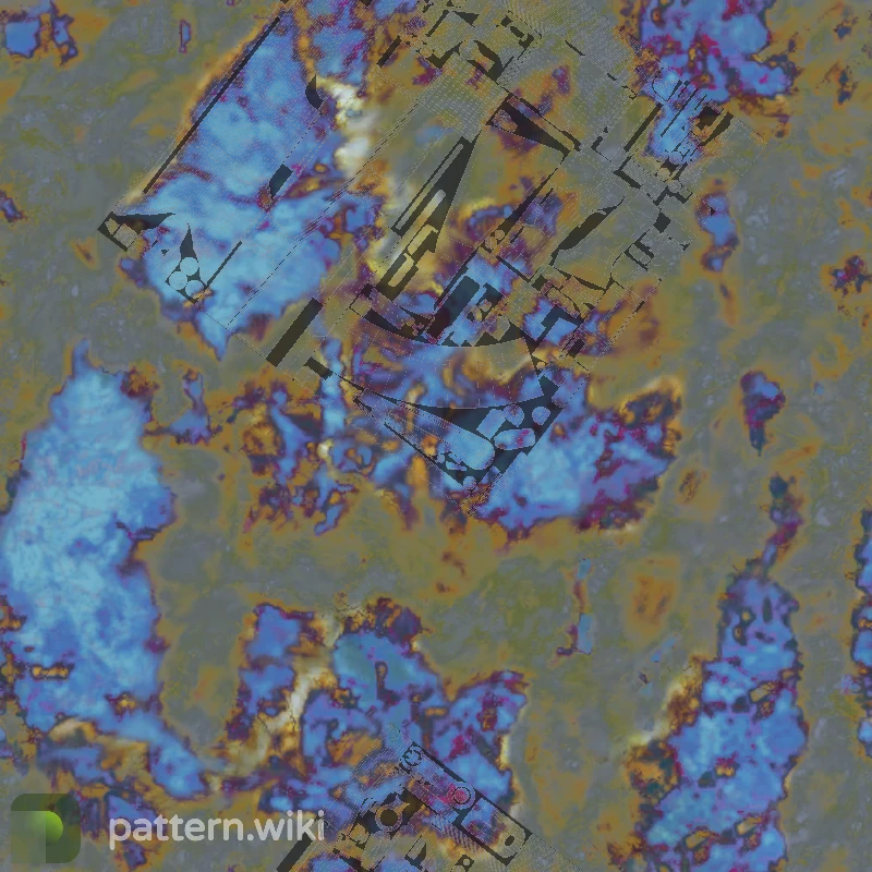 AK-47 Case Hardened seed 809 pattern template