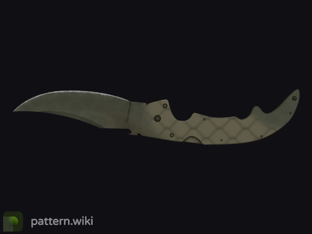 Falchion Knife Safari Mesh seed 56