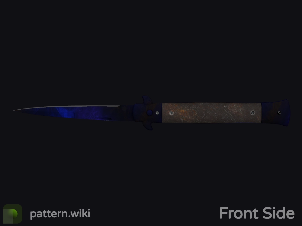 Stiletto Knife Doppler seed 215