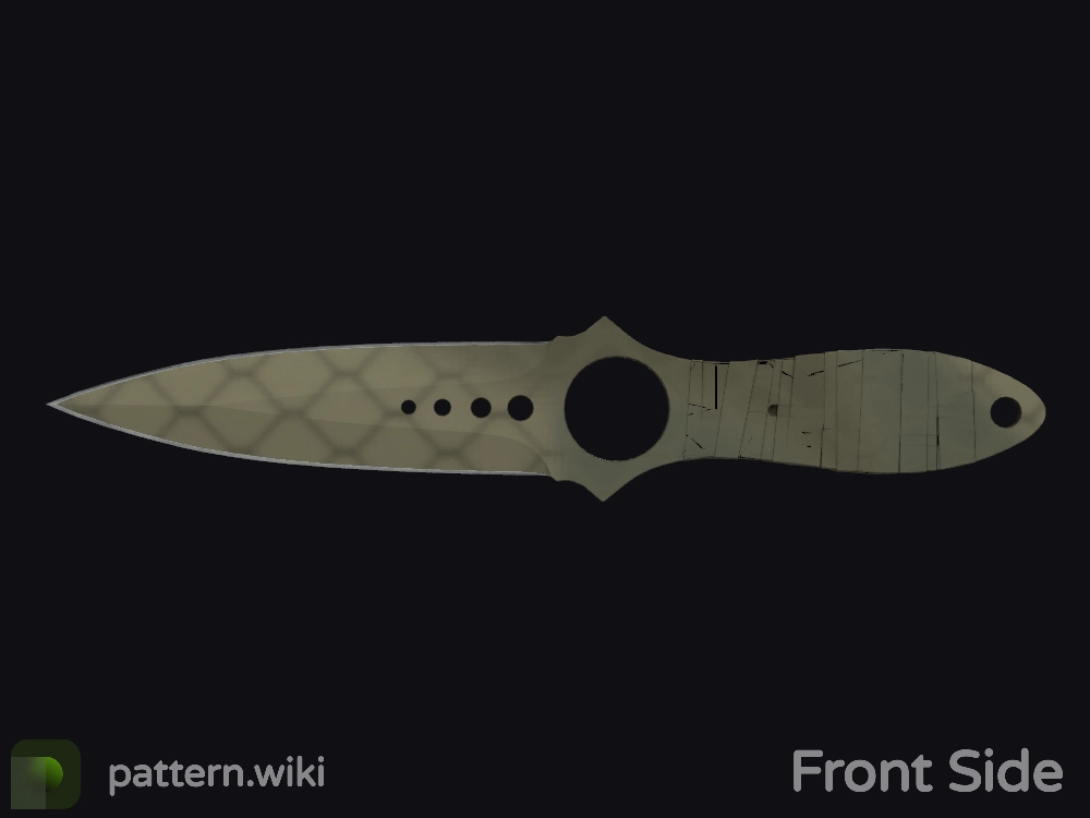 Skeleton Knife Safari Mesh seed 717