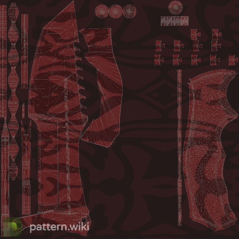 Huntsman Knife Slaughter seed 259 pattern template