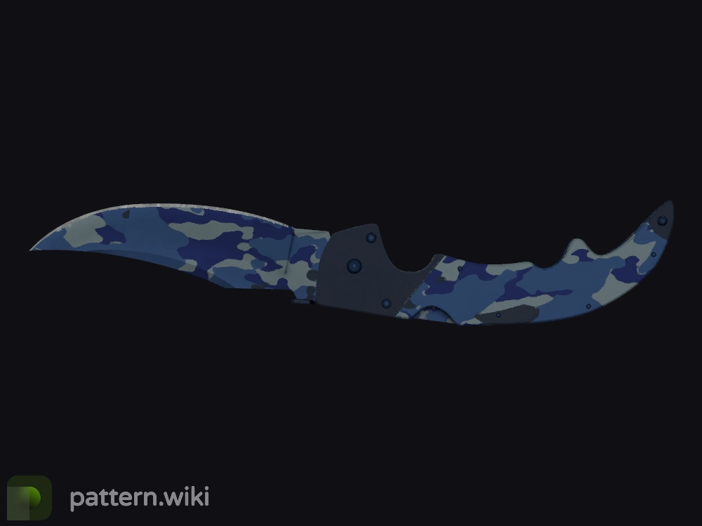 Falchion Knife Bright Water seed 117