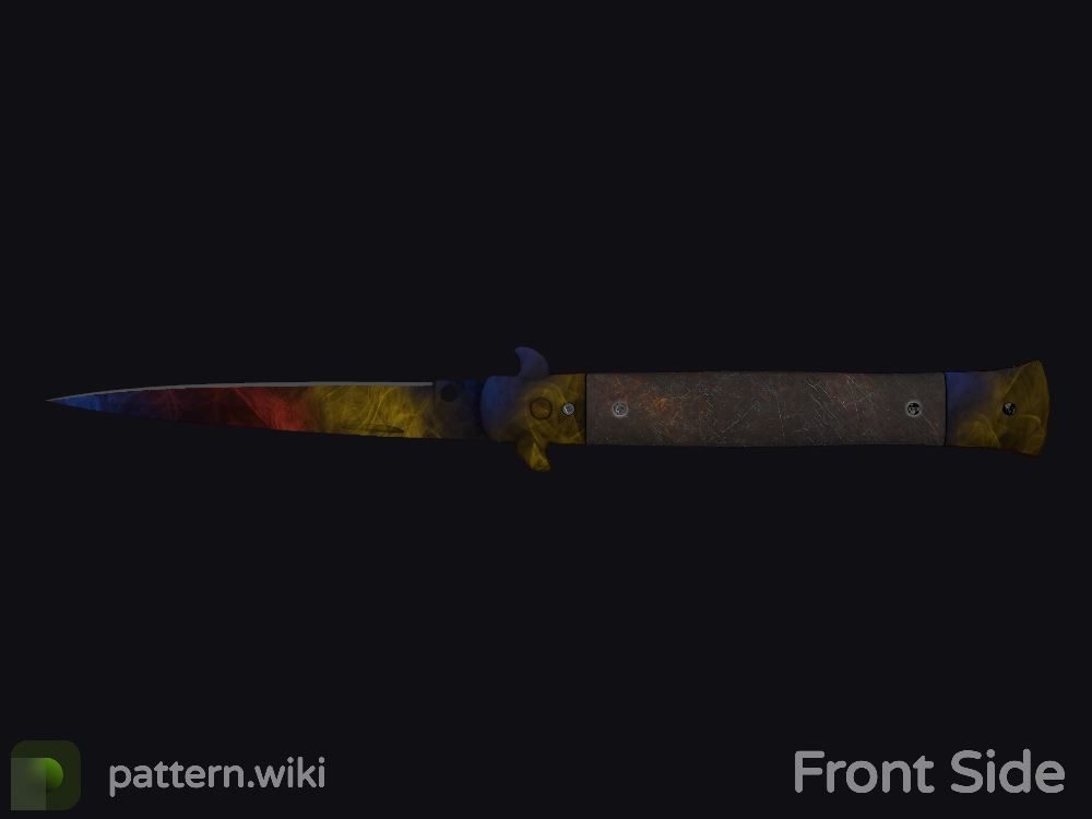 Stiletto Knife Marble Fade seed 256