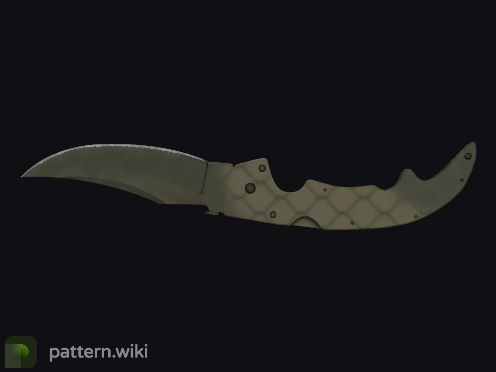 Falchion Knife Safari Mesh seed 825