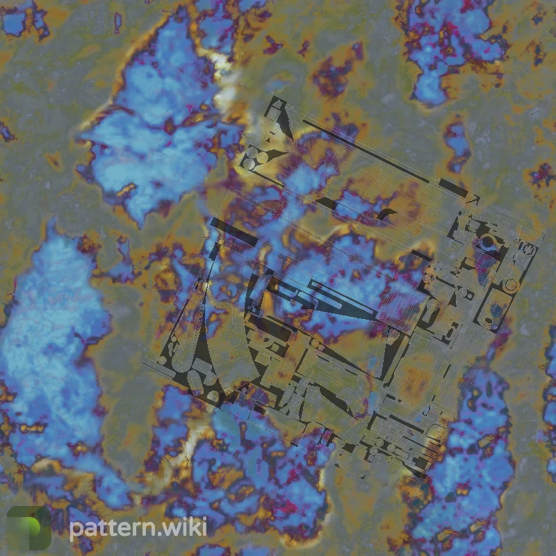 AK-47 Case Hardened seed 46 pattern template