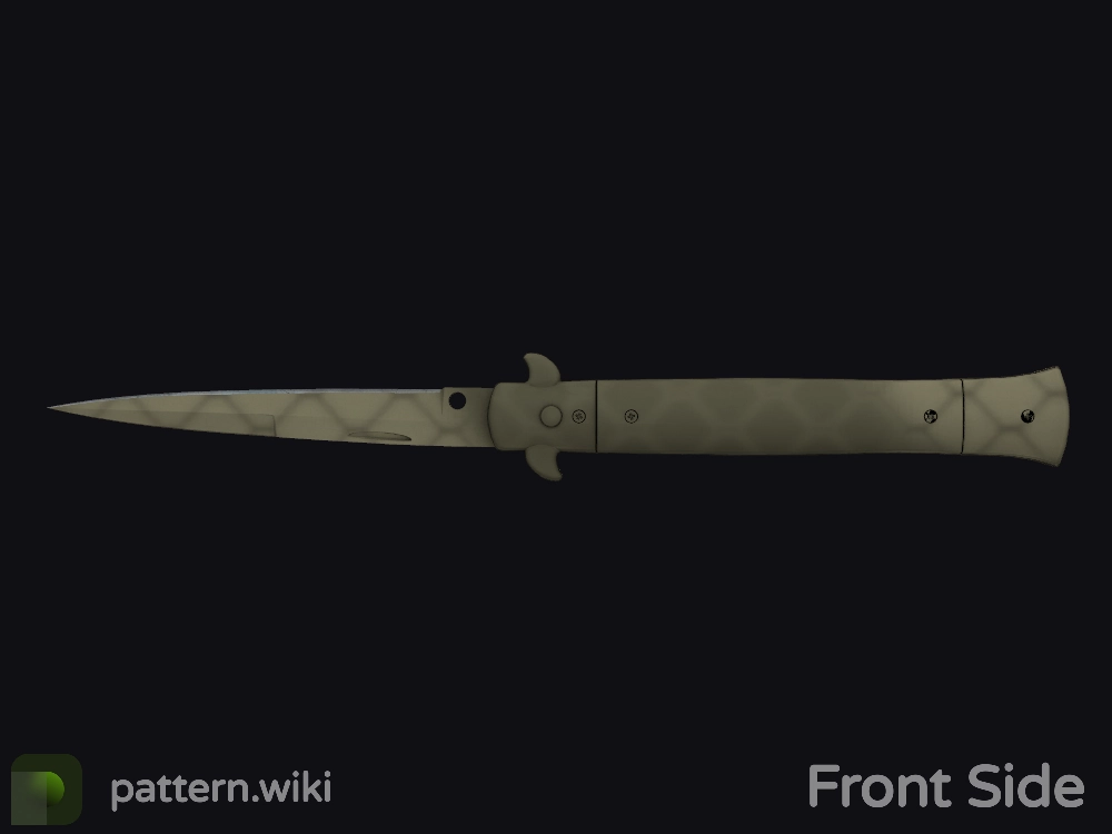 Stiletto Knife Safari Mesh seed 739