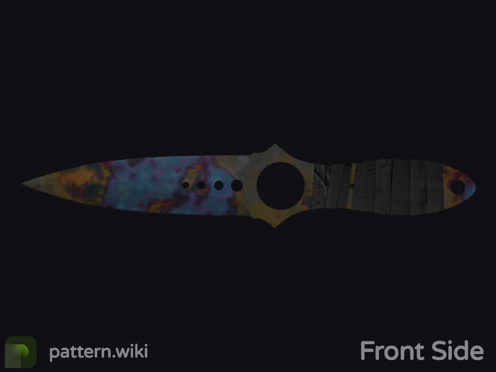 Skeleton Knife Case Hardened seed 183