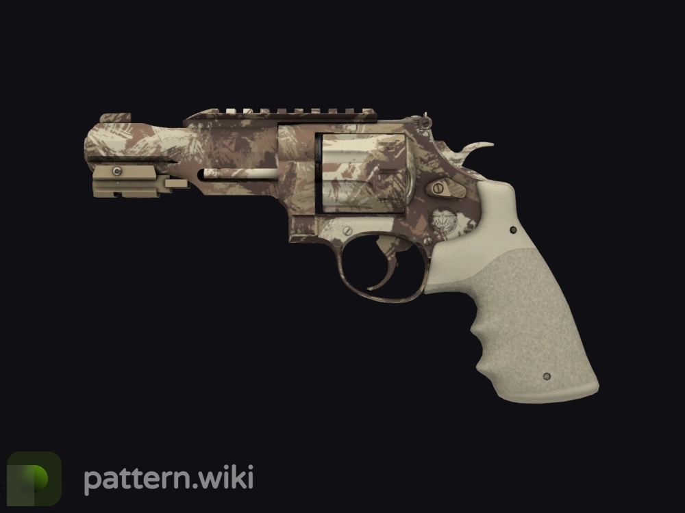 R8 Revolver Desert Brush seed 289