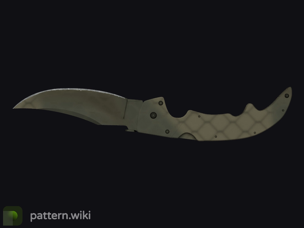 Falchion Knife Safari Mesh seed 992