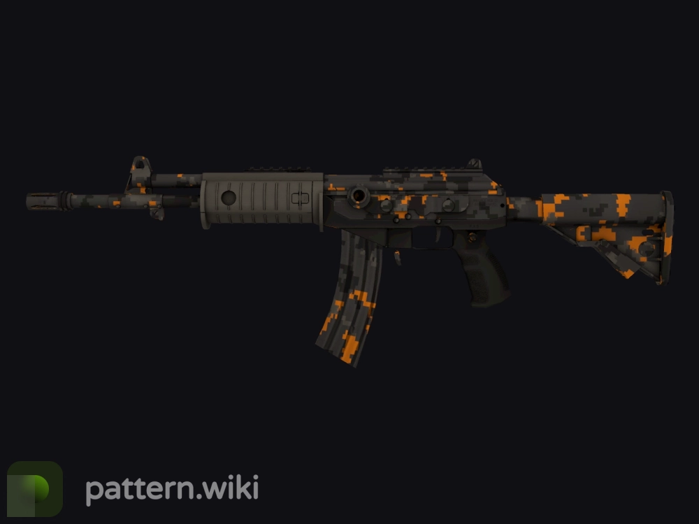 Galil AR Orange DDPAT seed 602