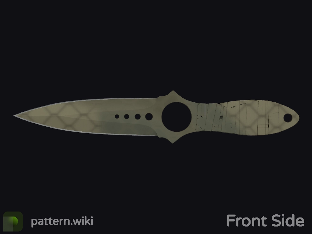 Skeleton Knife Safari Mesh seed 733