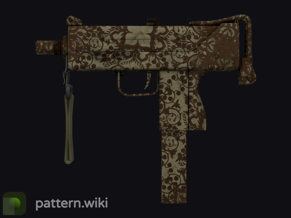 MAC-10 Sienna Damask seed 166