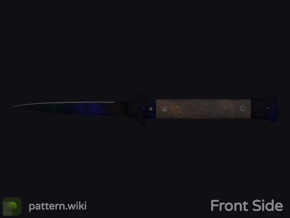 Stiletto Knife Doppler seed 713