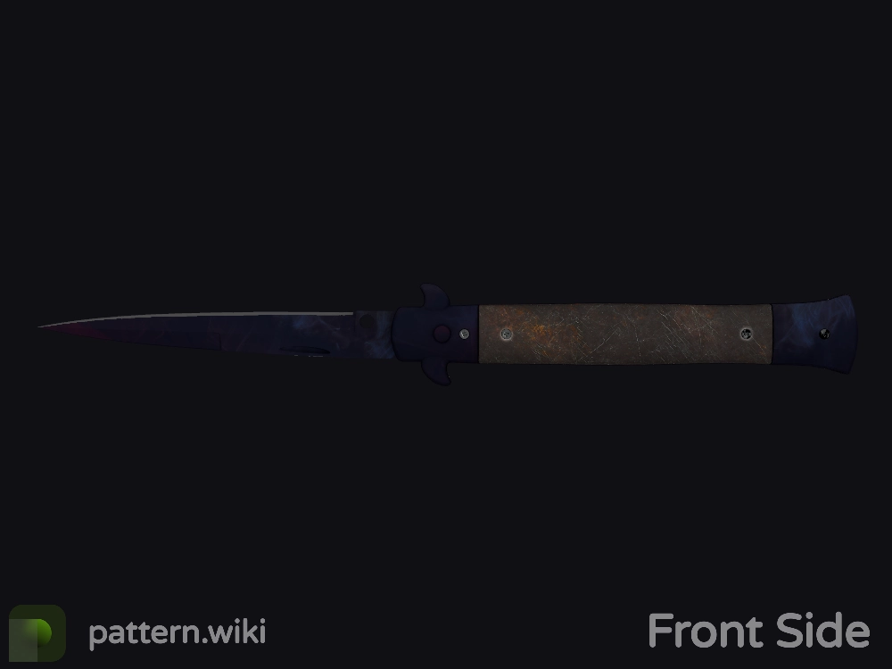 Stiletto Knife Doppler seed 322