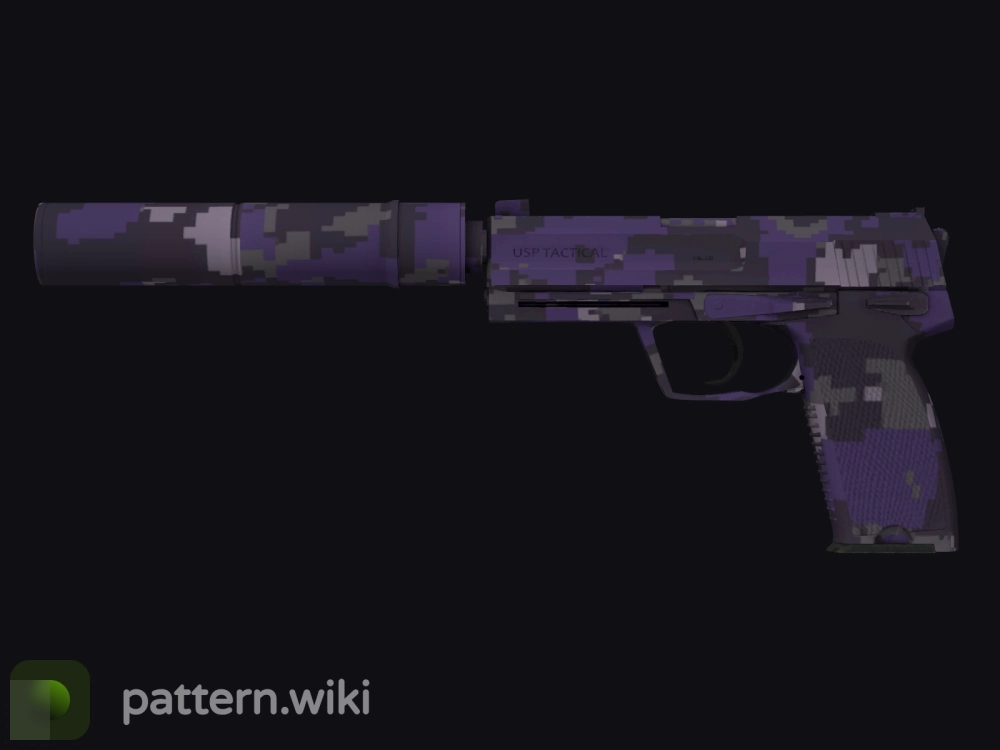 USP-S Purple DDPAT seed 138