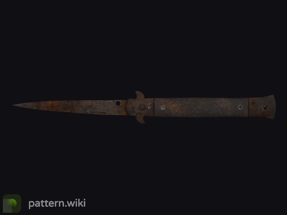 Stiletto Knife Rust Coat seed 367