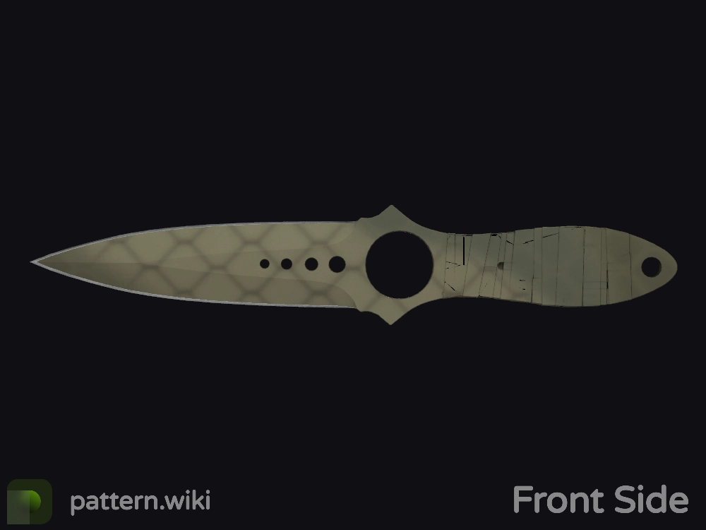 Skeleton Knife Safari Mesh seed 643