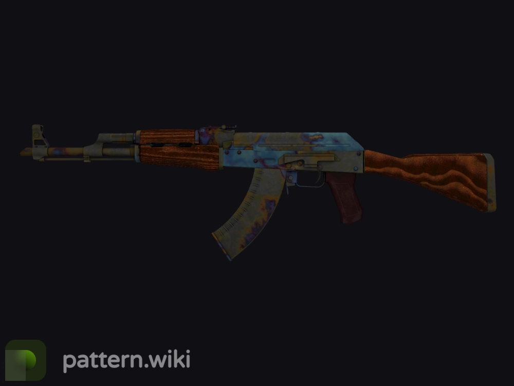 AK-47 Case Hardened seed 322