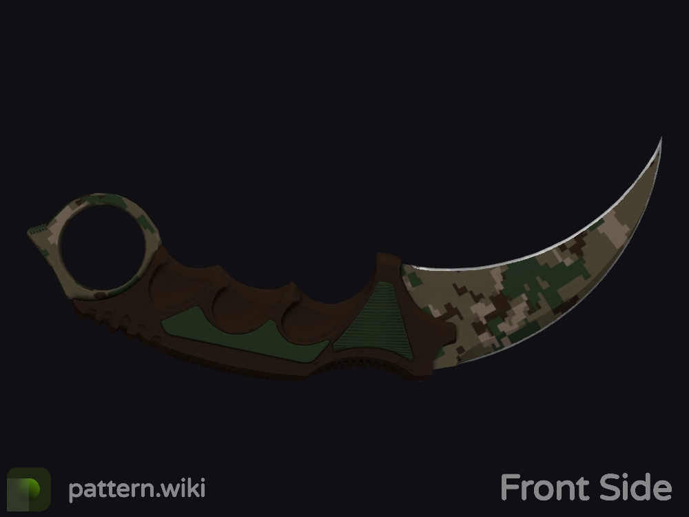 Karambit Forest DDPAT seed 651