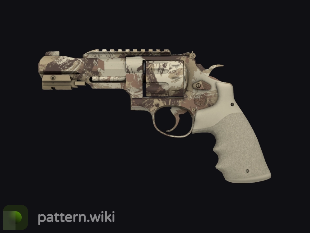 R8 Revolver Desert Brush seed 199