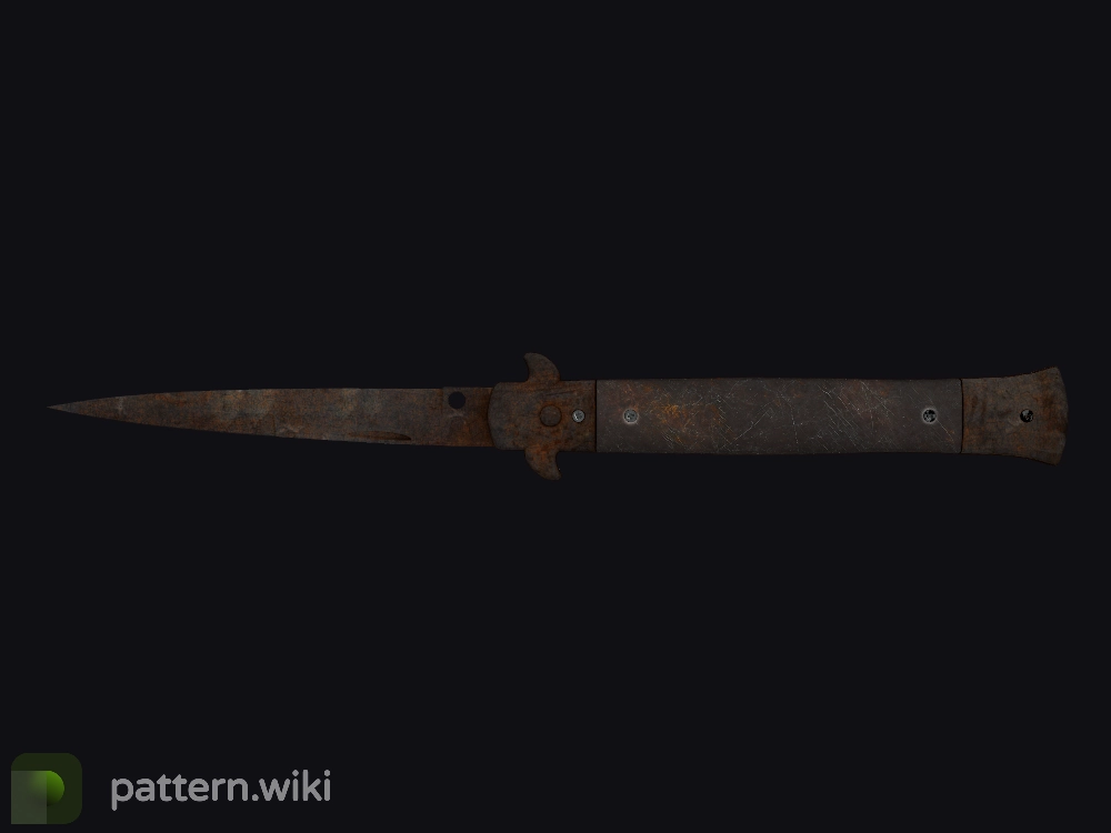 Stiletto Knife Rust Coat seed 683