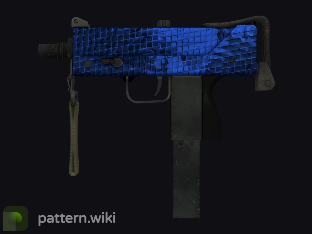 MAC-10 Lapis Gator seed 73