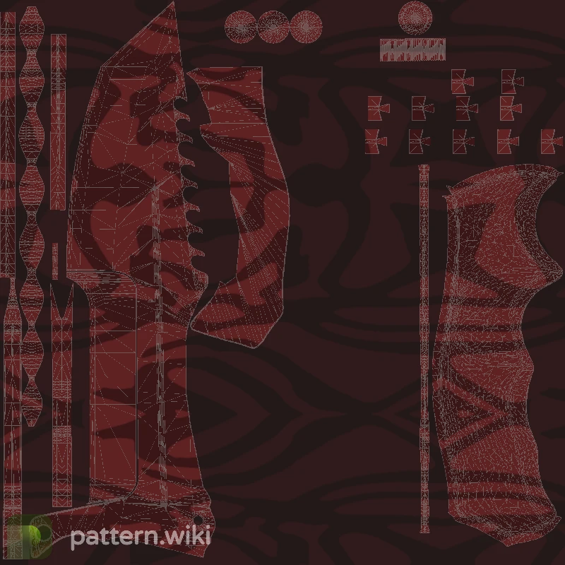 Huntsman Knife Slaughter seed 646 pattern template