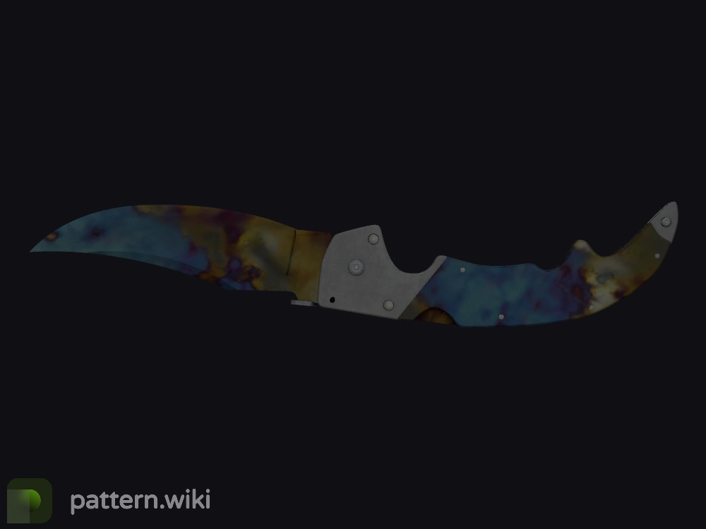 Falchion Knife Case Hardened seed 310