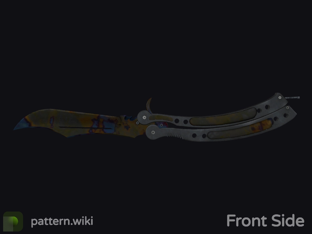 Butterfly Knife Case Hardened seed 760