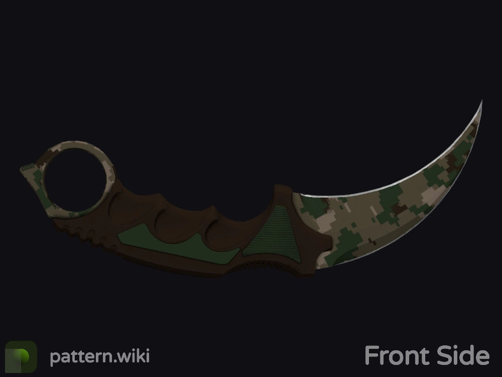 Karambit Forest DDPAT seed 808