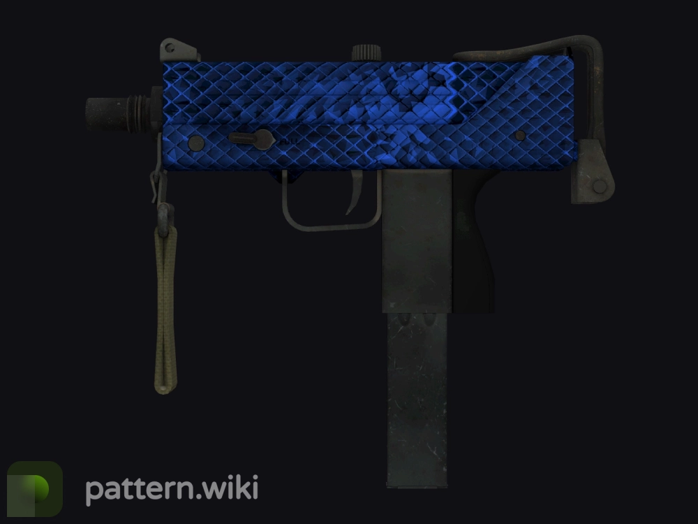 MAC-10 Lapis Gator seed 261