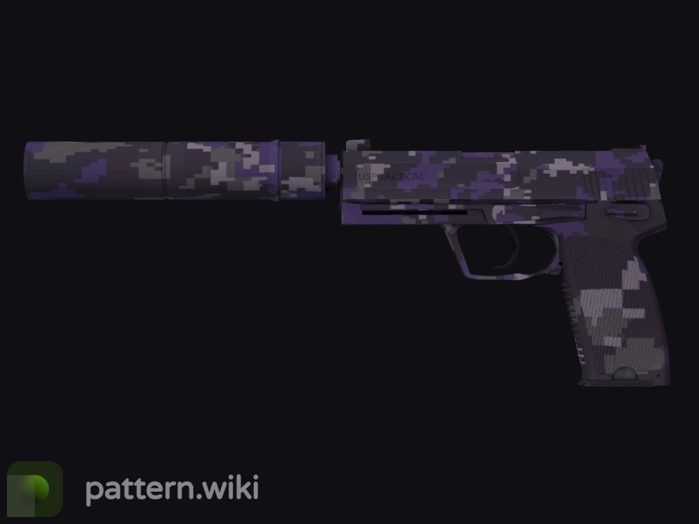 USP-S Purple DDPAT seed 477